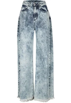 Marques ' Almeida ACID WASH DENIM BOYFRIEND TROUSERS-Women Denim|Bottoms