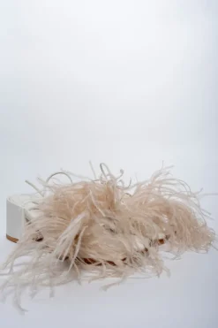 Marques ' Almeida FEATHER STRAPPY SANDAL- Shoes