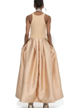 Marques ' Almeida FULL SKIRT TANK TOP DRESS-Women Dresses