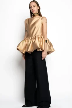 Marques ' Almeida SLEEVELESS PUFF HEM TOP-Women Tops|Tops