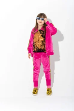 Marques ' Almeida BLACK AND ORANGE SPLATTERED LOGO T-SHIRT-Kids Jersey|Tops