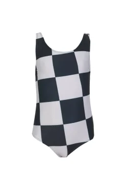 Marques ' Almeida BLACK AND WHITE CHECKS SWIMSUIT-Kids Swimwear|Bottoms