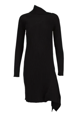 Marques ' Almeida DRAPED NECK DRESS-Women Knitwear|Dresses