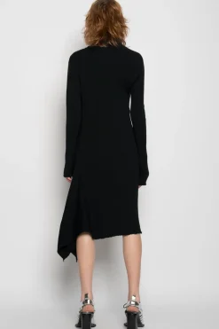 Marques ' Almeida DRAPED NECK DRESS-Women Knitwear|Dresses