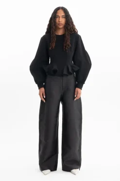 Marques ' Almeida FRILL SWEATSHIRT-Women Tops|Tops