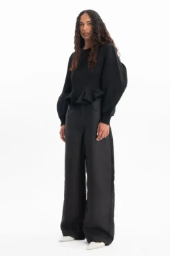 Marques ' Almeida FRILL SWEATSHIRT-Women Tops|Tops