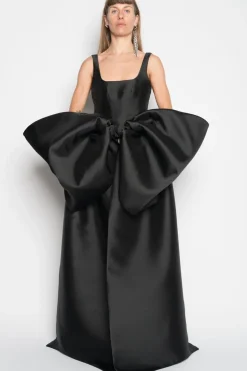 Marques ' Almeida FRONT BOW TOP-Women Tops|Tops