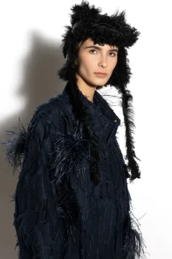 Marques ' Almeida LEATHER EAR COVER HAT- Accessories