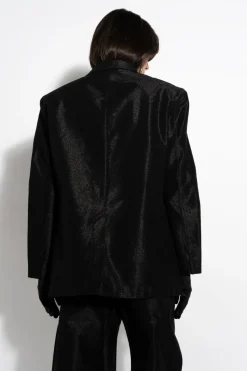 Marques ' Almeida LUREX OVERSIZED BLAZER-Women Denim|Outerwear