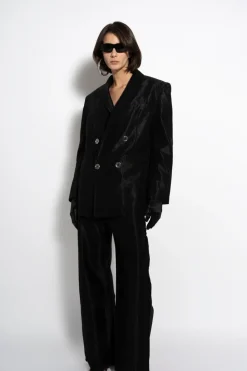 Marques ' Almeida LUREX OVERSIZED BLAZER-Women Denim|Outerwear
