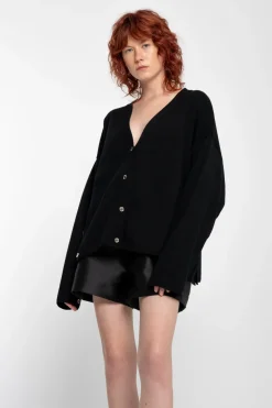 Marques ' Almeida MERINO DECONSTRUCTED CARDIGAN-Women Tops|Tops
