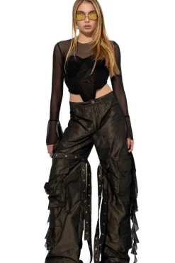 Marques ' Almeida MESH CORSET TOP-Women Tops|Tops
