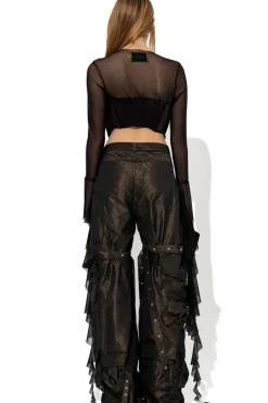 Marques ' Almeida MESH CORSET TOP-Women Tops|Tops