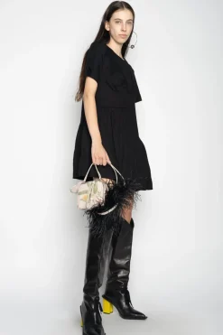Marques ' Almeida PANELLED GATHERED DRESS-Women Dresses