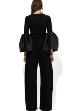 Marques ' Almeida SCOOPED NECK PUFF SLEEVE TOP-Women Tops