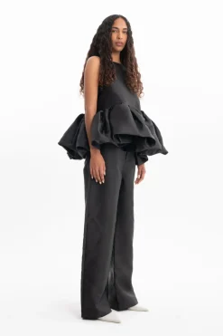 Marques ' Almeida SLEEVELESS PUFF HEM TOP-Women Tops|Tops