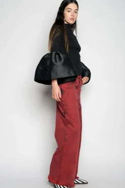 Marques ' Almeida TURTLENECK PUFF SLEEVE TOP-Women Tops