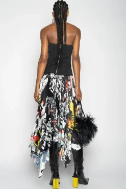 Marques ' Almeida V-NECK CORSET-Women Tops|Tops