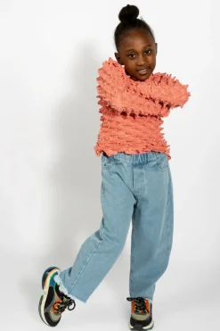 Marques ' Almeida DENIM BAGGY TROUSERS-Kids Bottoms
