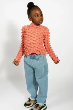 Marques ' Almeida DENIM BAGGY TROUSERS-Kids Bottoms