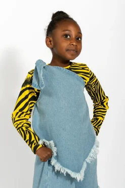 Marques ' Almeida DENIM CLASSIC SHORTS-Kids Bottoms