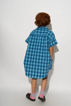 Marques ' Almeida GINGHAM BOXER SHORTS-Kids Bottoms