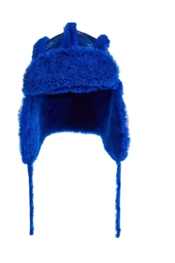 Marques ' Almeida SHINY LEATHER EAR COVER HAT-Kids Accessories