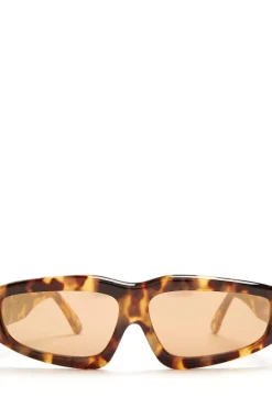 Marques ' Almeida TORTOISE ANGULAR FRAME SUNGLASSES- Accessories
