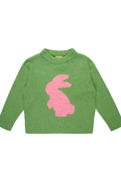Marques ' Almeida BUNNY CREW NECK KNIT JUMPER-Kids Knitwear|Tops