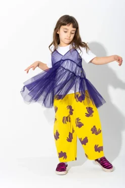 Marques ' Almeida BUNNY PRINT LOOSE TROUSERS-Kids Bottoms