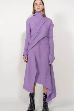 Marques ' Almeida CLASSIC M'A MERINO SKIRT IN-Women Knitwear|Bottoms