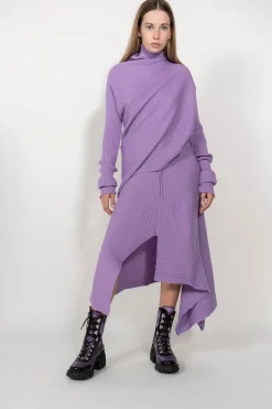 Marques ' Almeida CLASSIC M'A MERINO SKIRT IN-Women Knitwear|Bottoms