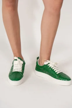 Marques ' Almeida CLASSIC SNEAKER PHYTON- Shoes