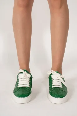Marques ' Almeida CLASSIC SNEAKER PHYTON- Shoes