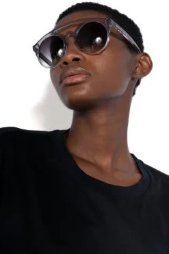 Marques ' Almeida BLACK BRIDGED SUNGLASSES- Accessories