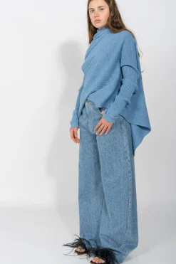 Marques ' Almeida DENIM BOYFRIEND TROUSERS-Women Bottoms|Denim