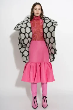 Marques ' Almeida DOTS BROCADE M'A PUFFER JACKET-Women Outerwear