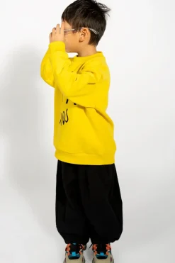 Marques ' Almeida EMBROIDERED CREW NECK IN-Kids Outerwear|Tops