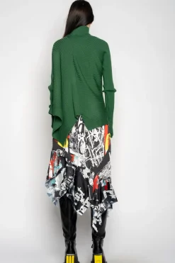 Marques ' Almeida DRAPED JUMPER IN MERINO KNIT-Women Knitwear|Tops