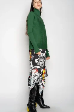 Marques ' Almeida DRAPED JUMPER IN MERINO KNIT-Women Knitwear|Tops