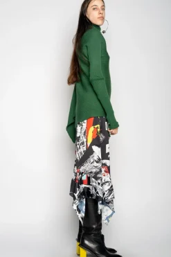 Marques ' Almeida DRAPED JUMPER IN MERINO KNIT-Women Knitwear|Tops