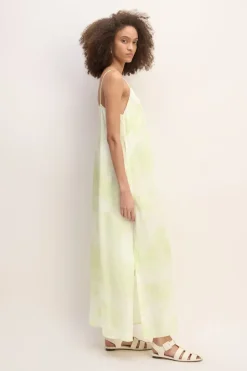 Marques ' Almeida GREEN TIE DYE SLIP DRESS-Women Dresses|M'a X Everlane