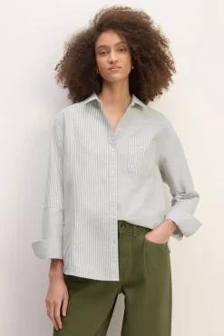 Marques ' Almeida PATCHWORK SHIRT-Women Tops|M'a X Everlane