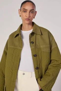 Marques ' Almeida PATCHWORK OVERSHIRT-Women Outerwear|M'a X Everlane