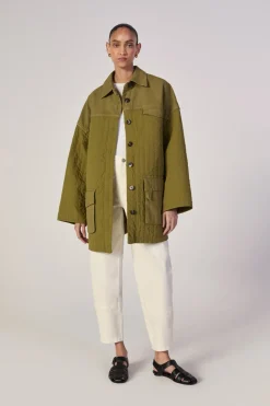Marques ' Almeida PATCHWORK OVERSHIRT-Women Outerwear|M'a X Everlane
