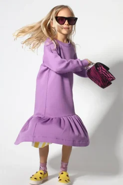 Marques ' Almeida CREW NECK GATHERED DRESS-Kids Jersey|Dresses
