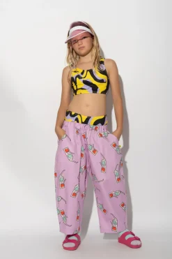 Marques ' Almeida 3D GLASSES PRINT BALLOON TROUSERS-Kids Bottoms
