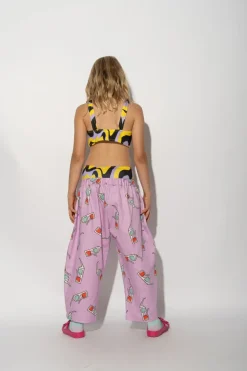 Marques ' Almeida 3D GLASSES PRINT BALLOON TROUSERS-Kids Bottoms