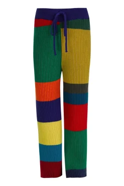 Marques ' Almeida MERINO STRIPED TROUSERS-Kids Knitwear|Bottoms