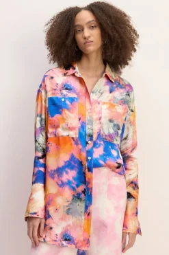 Marques ' Almeida SATIN SHIRT-Women Tops|M'a X Everlane